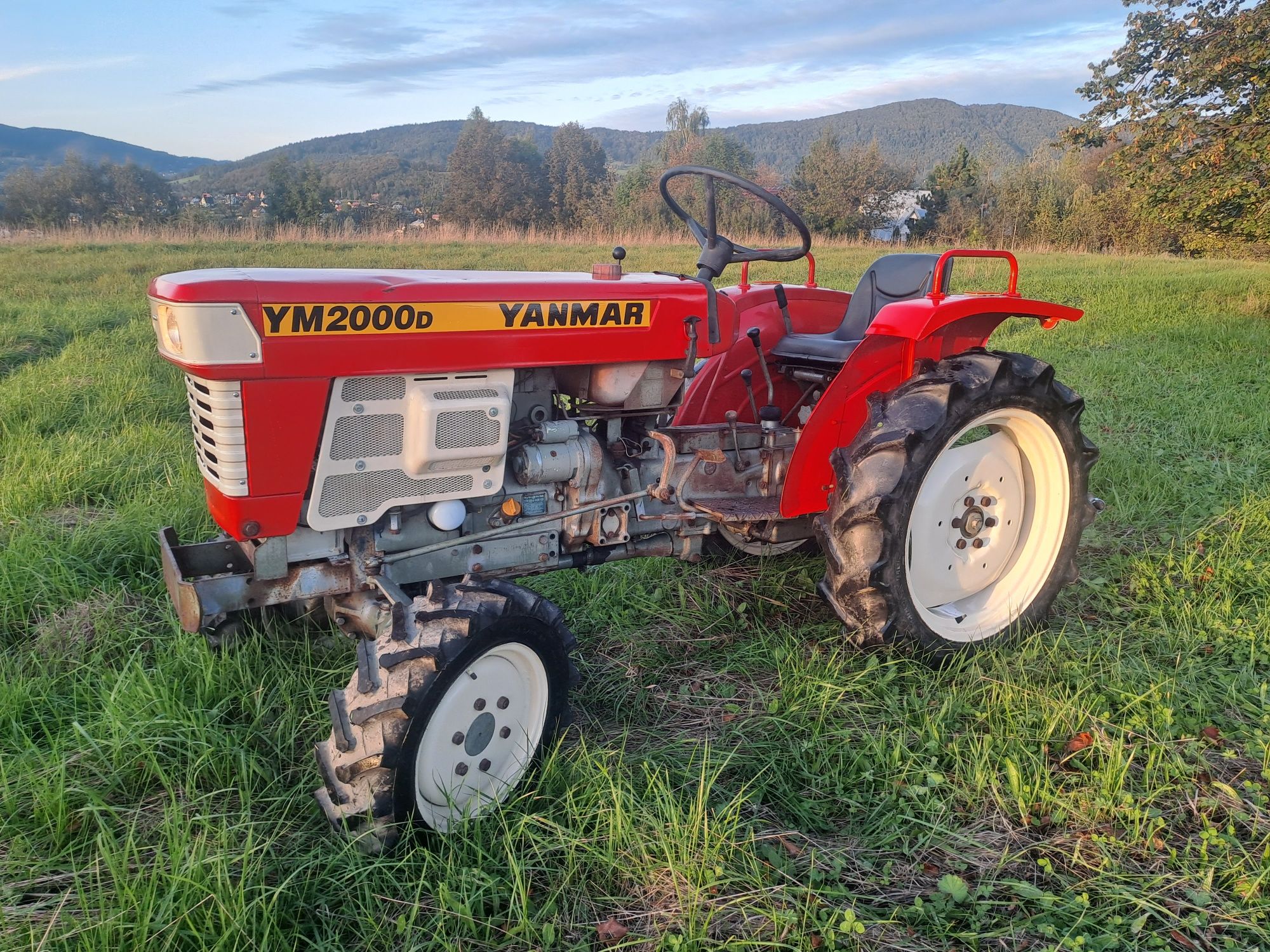 Traktor Yanmar YM2000D 4x4  ##japoński traktorek.iseki.kubota.##