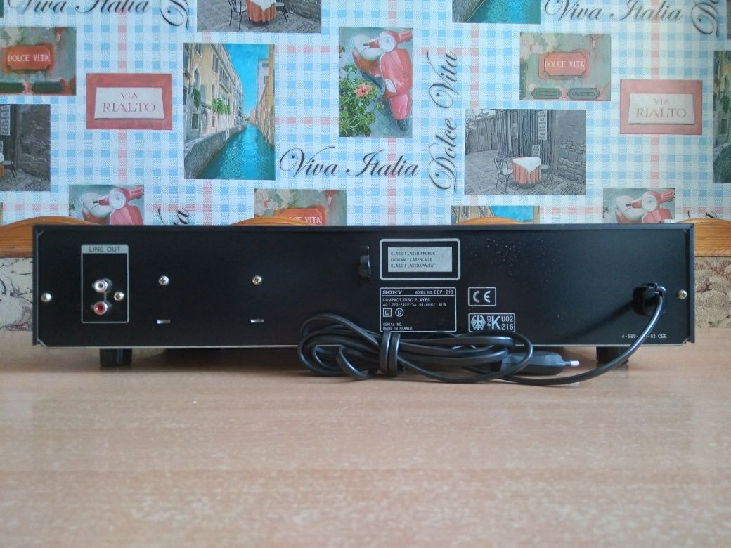 Проигрыватель CD Sony CDP-213,работоспособность 100%,АССОРТИМЕНТ!