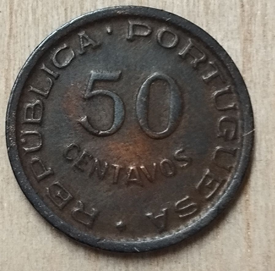 50 centavos 1952 Guiné