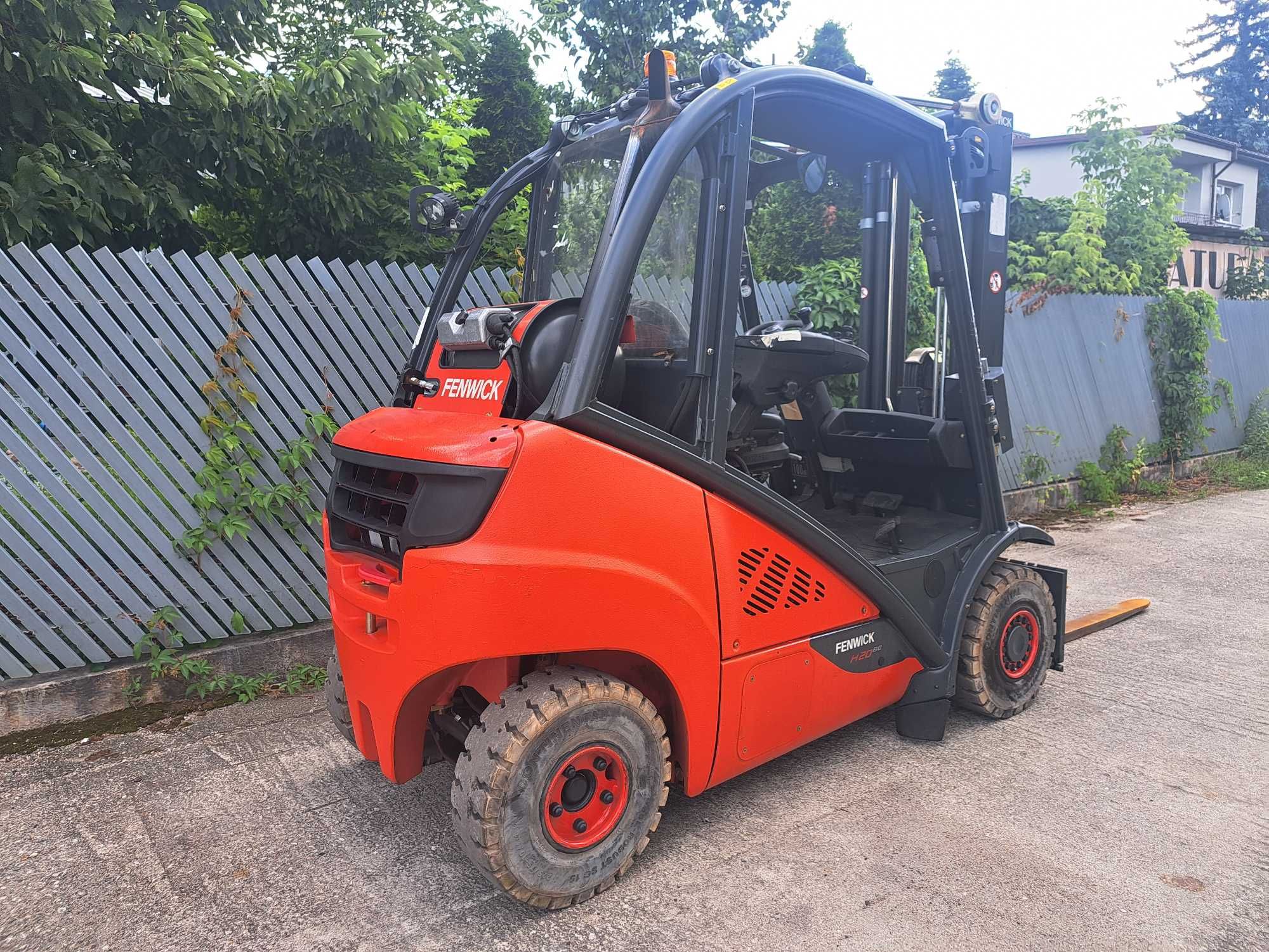Wózek widłowy Linde H20/600 EVO Triplex 4 sekcje