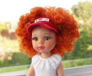 Lalka Paola Reina, repaint, ooak, custom - ruda