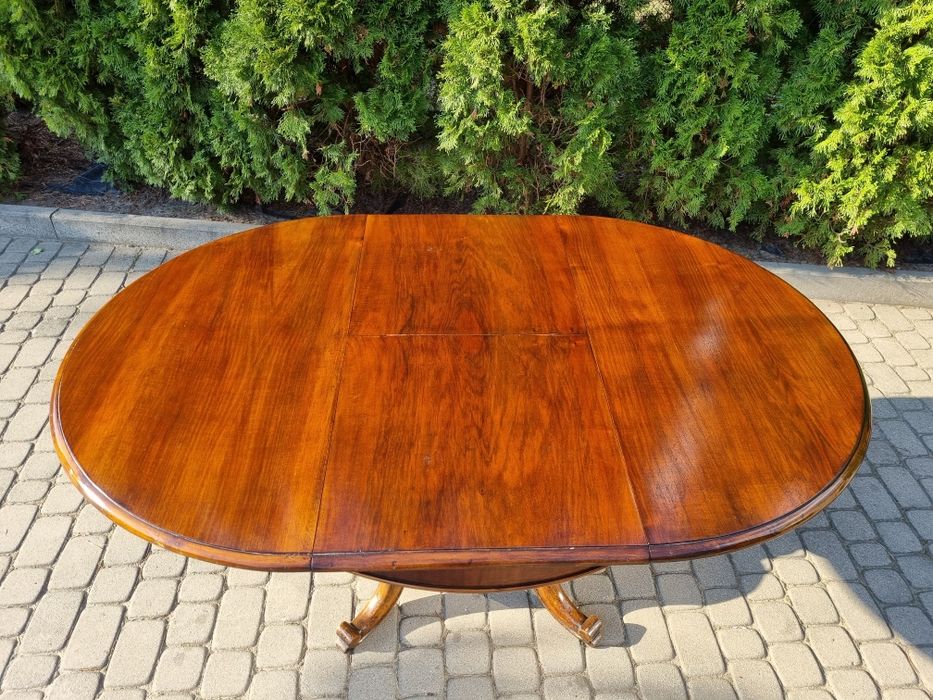 Piękny! Okrągły! Rozkładany! Stół! Jadalniany!