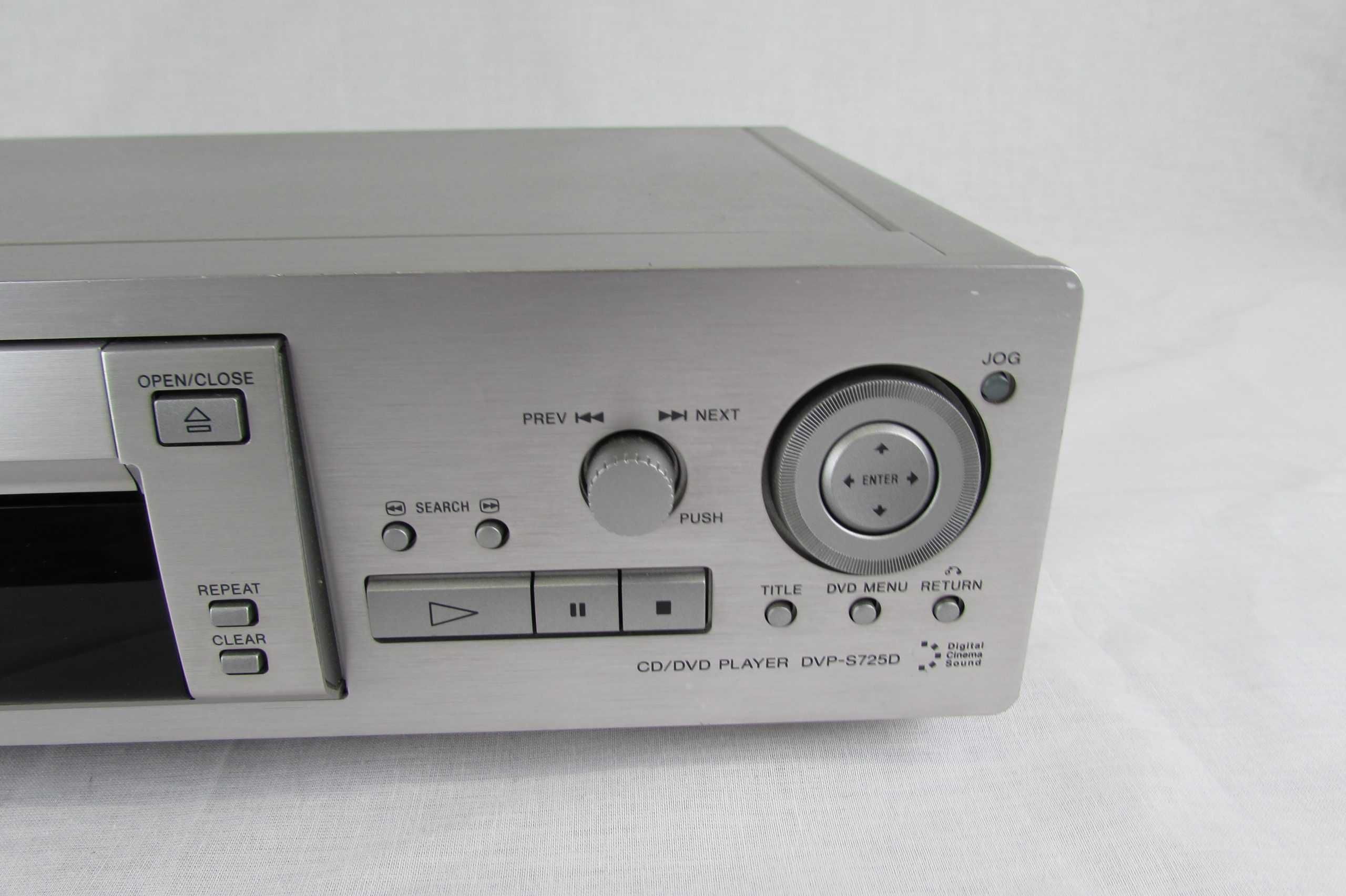 SONY DVP-S 725 D -  DVD/CD Player - Top Condition !Controle remoto !