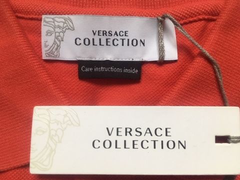 Мужское поло Versace, оригинал