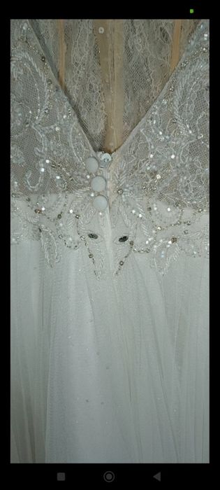 Suknia ślubna Justin Alexander + pokrowiec 
Rozmiar 36
Bardzo lekka, w