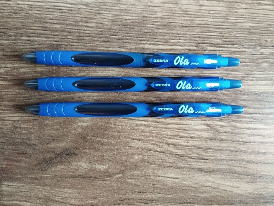 Ручка металева Zebra T3 для портмоне чорний, металева F 301 Ultra BL