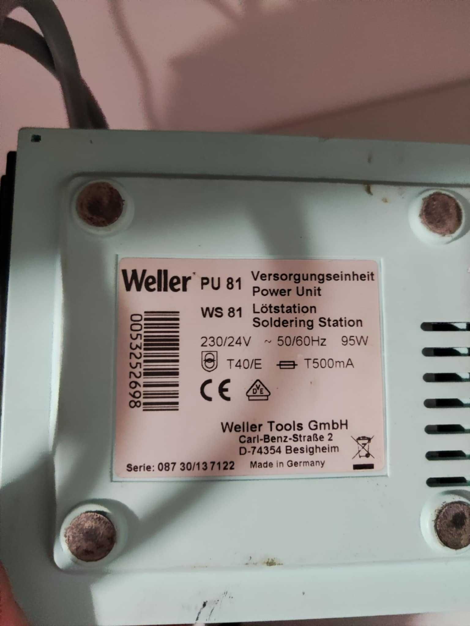 Stacja lutownicza Weller PU81