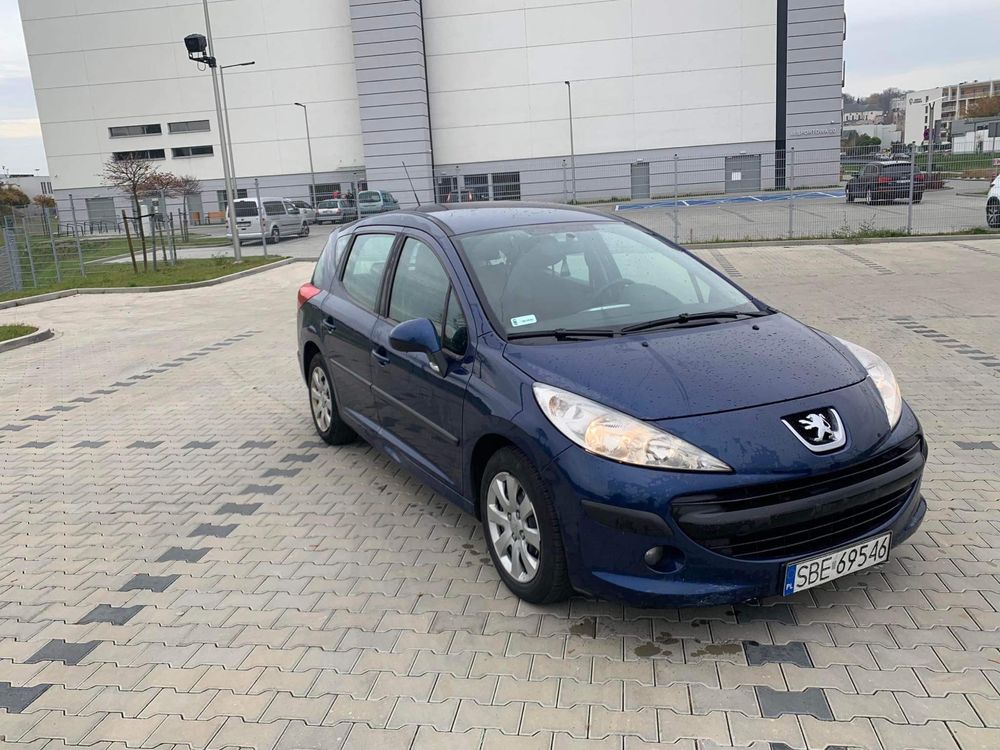 wynajem peugeot 207 sw wypozyczalnia auto osobowe dostawcze dostarczam