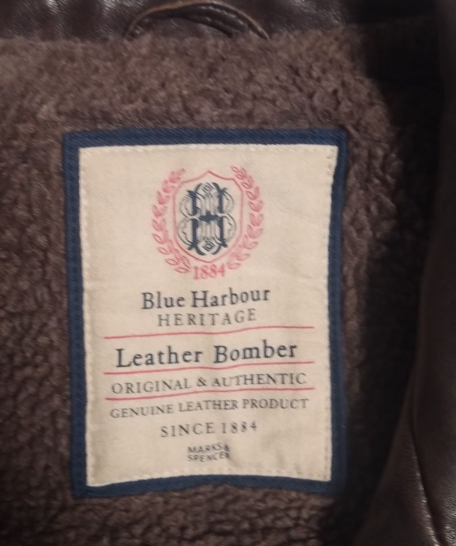 Casaco pele 100% Blue Harbour