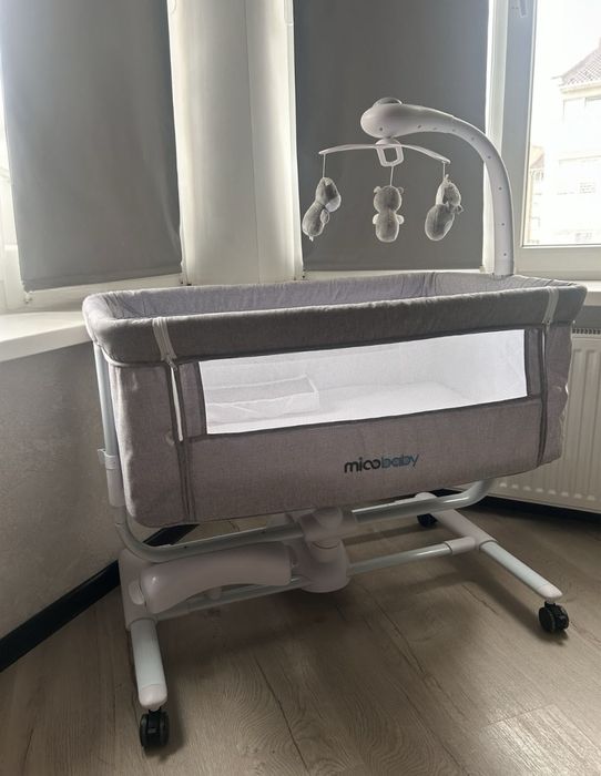 Приставне ліжечко Mioobaby Hugmee