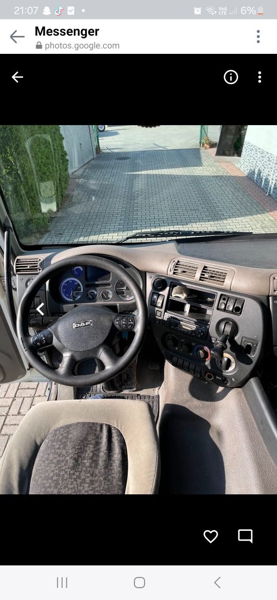 Daf CF75 Skrzynia winda