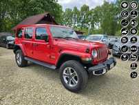 Jeep Wrangler 18TYŚ KM.2.0 Benzyna.twardy dach.automat.Napędy Sachara PięknaCzerwień