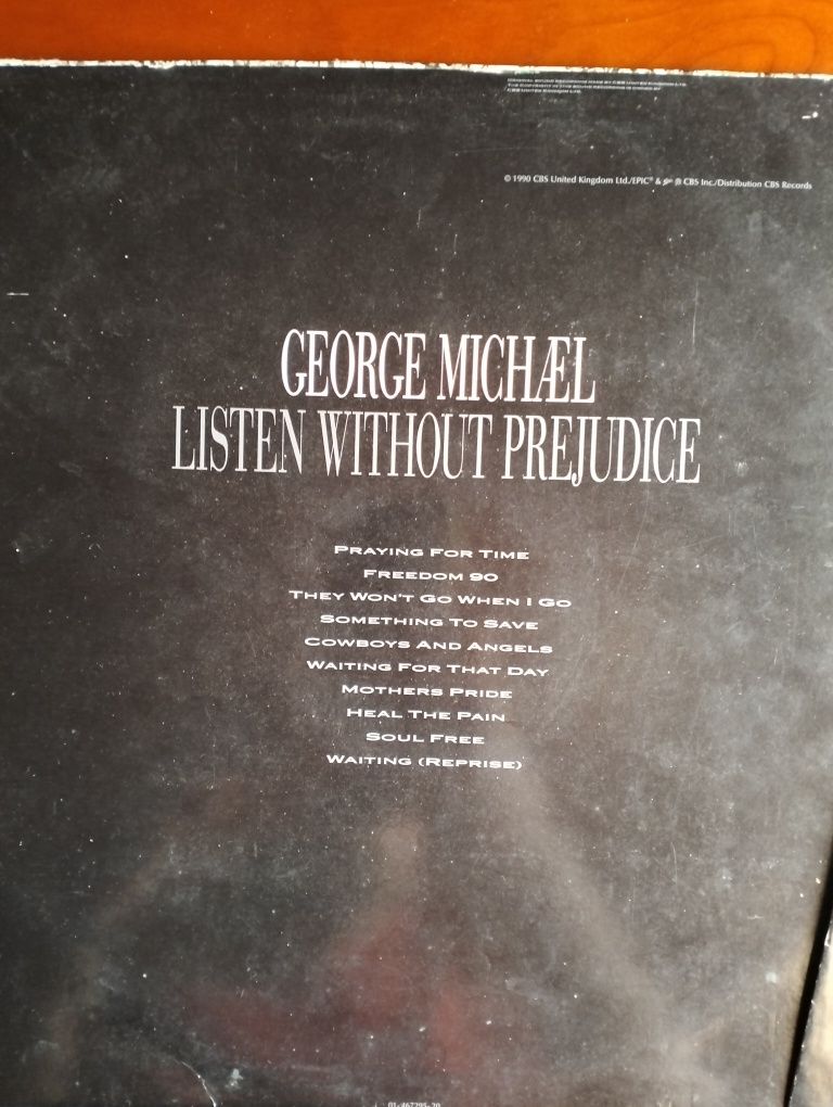 Disco de vinil LP George Michael - Listen Without Prejudice Vol. 1