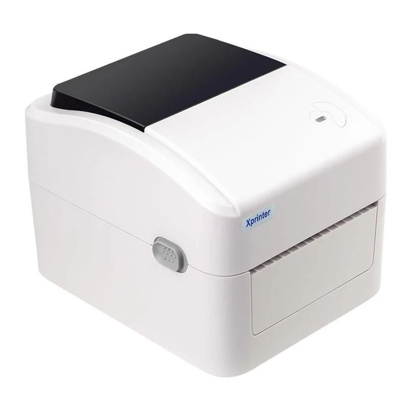 Термопринтер для етикеток Xprinter XP-420B + LAN  White