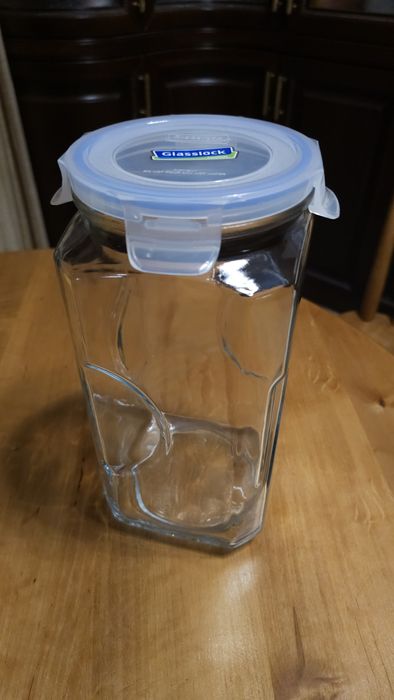 Glasslock банка для зберігання сипучих продуктів 3л