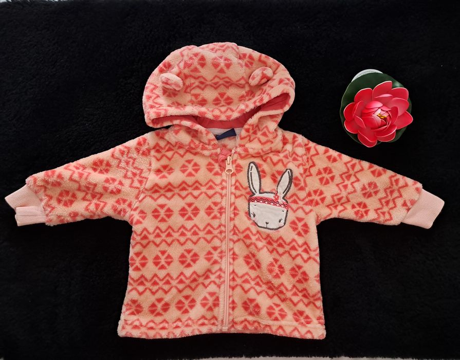 Bluza, Polar z kapturem, lupilu, 62/68