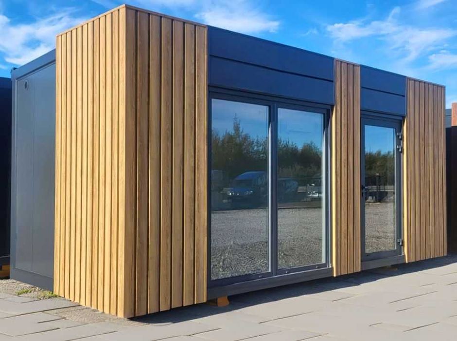 Kontener Handlowy Mieszkalny Biurowy Usługowy Pawilon 6x3 7x3 8x3 9x3