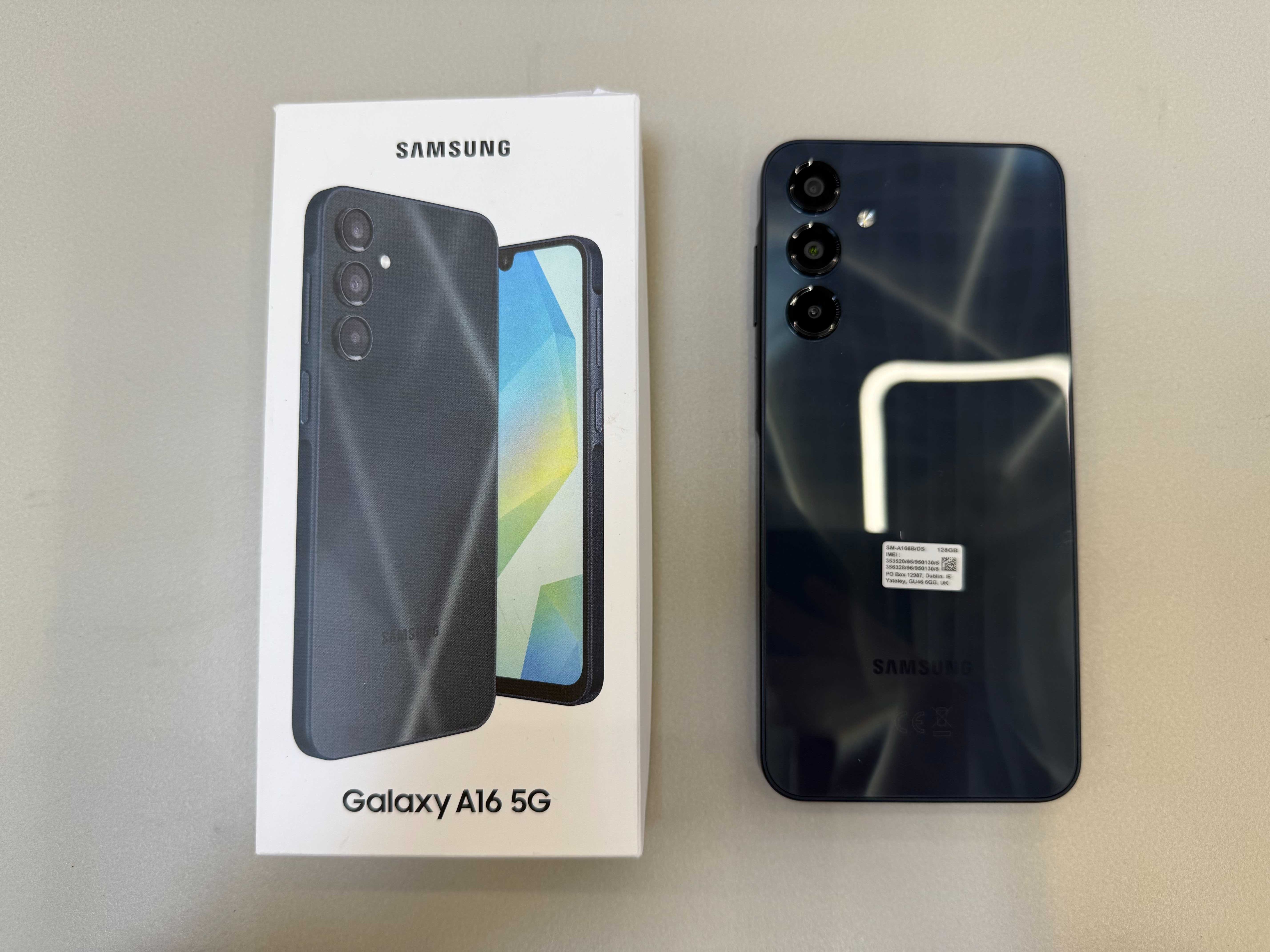 NOWY SAMSUNG GALAXY A16 5G 128GB Czarny Teletorium Auchan Wałbrzych