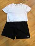 Zestaw wf , spodenki Kipsta i T Shirt 146/152