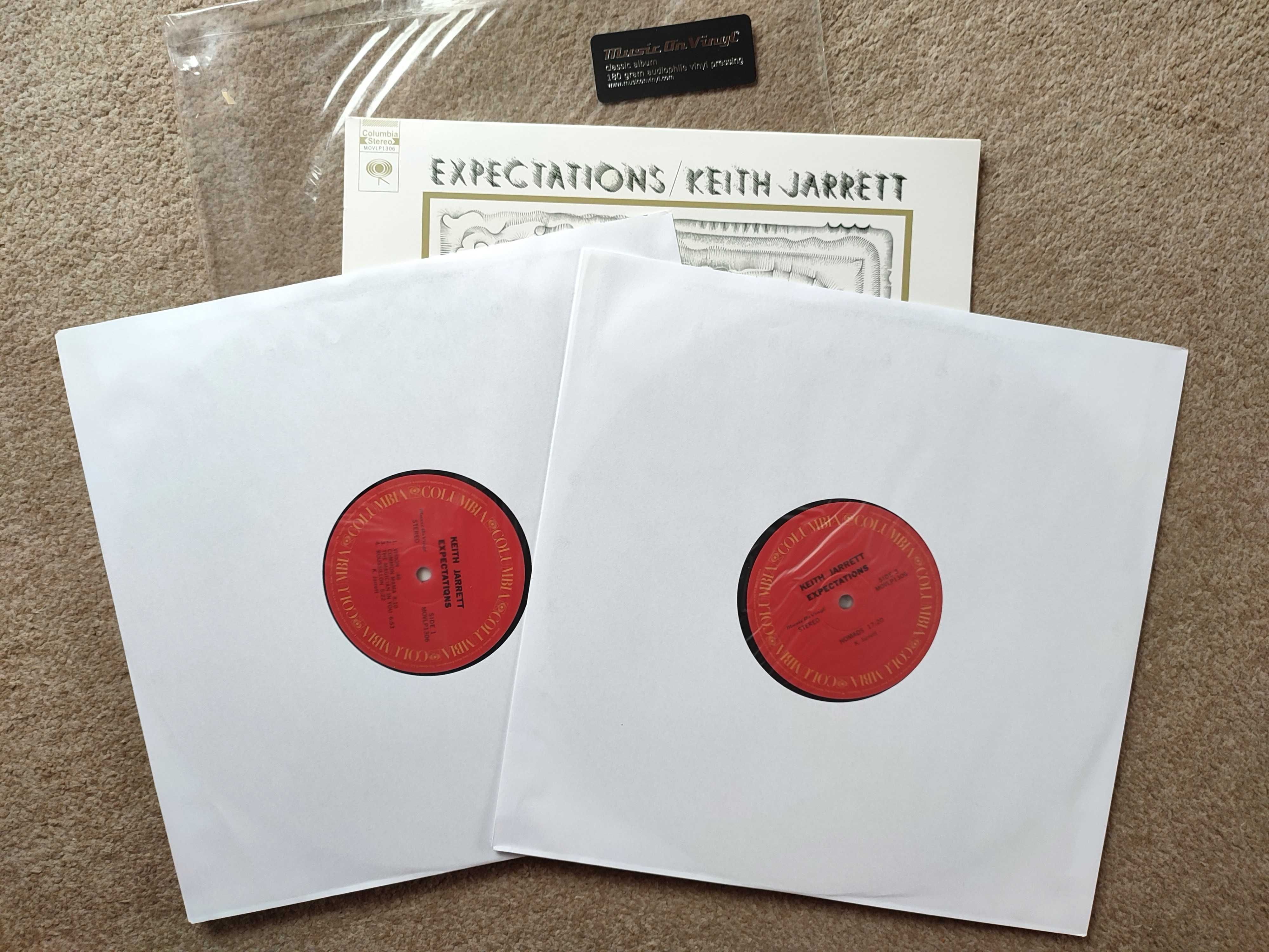 Keih Jarrett "Expectations" 2 płyty winylowe,  jak nowe NM. 1972/2015