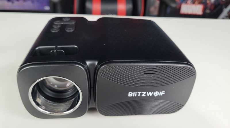 Mini Projetor Blitzwolf 5G / WiFi Mirror / 4000 Lumens / 1080p (NOVO)