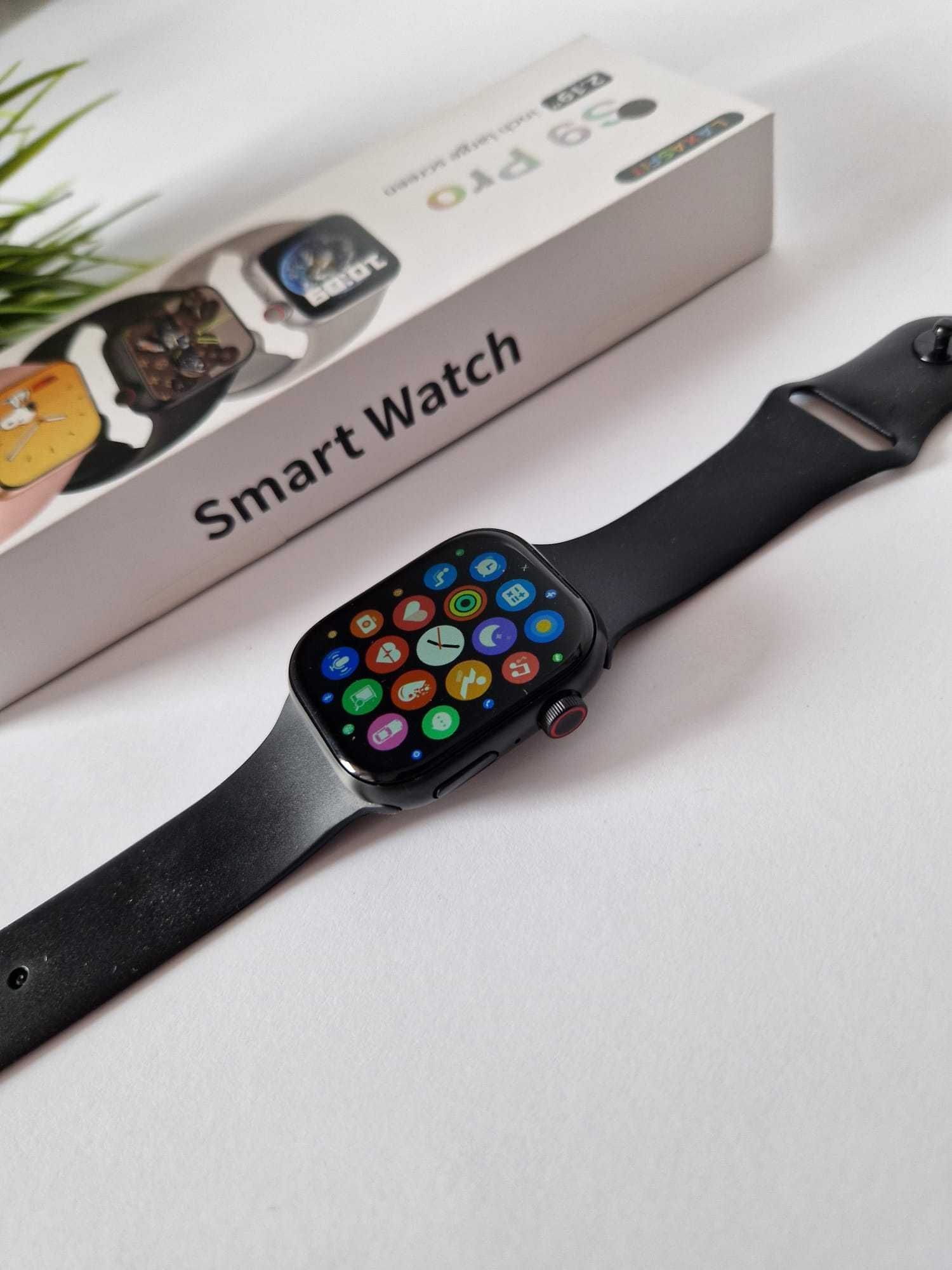 Nowy smartwatch S9 Pro czarny