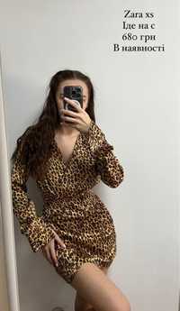 Леопардова сукня від Zara