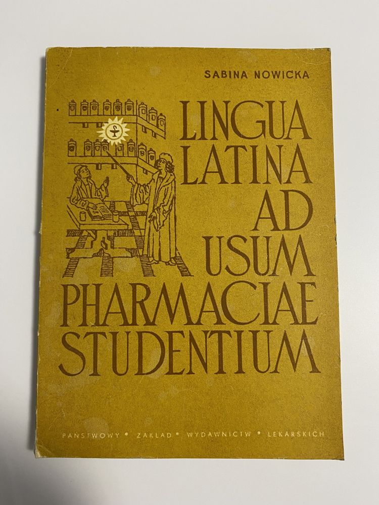 „Lingua latina ad usum pharmacial studentium” Sabina Nowicka
