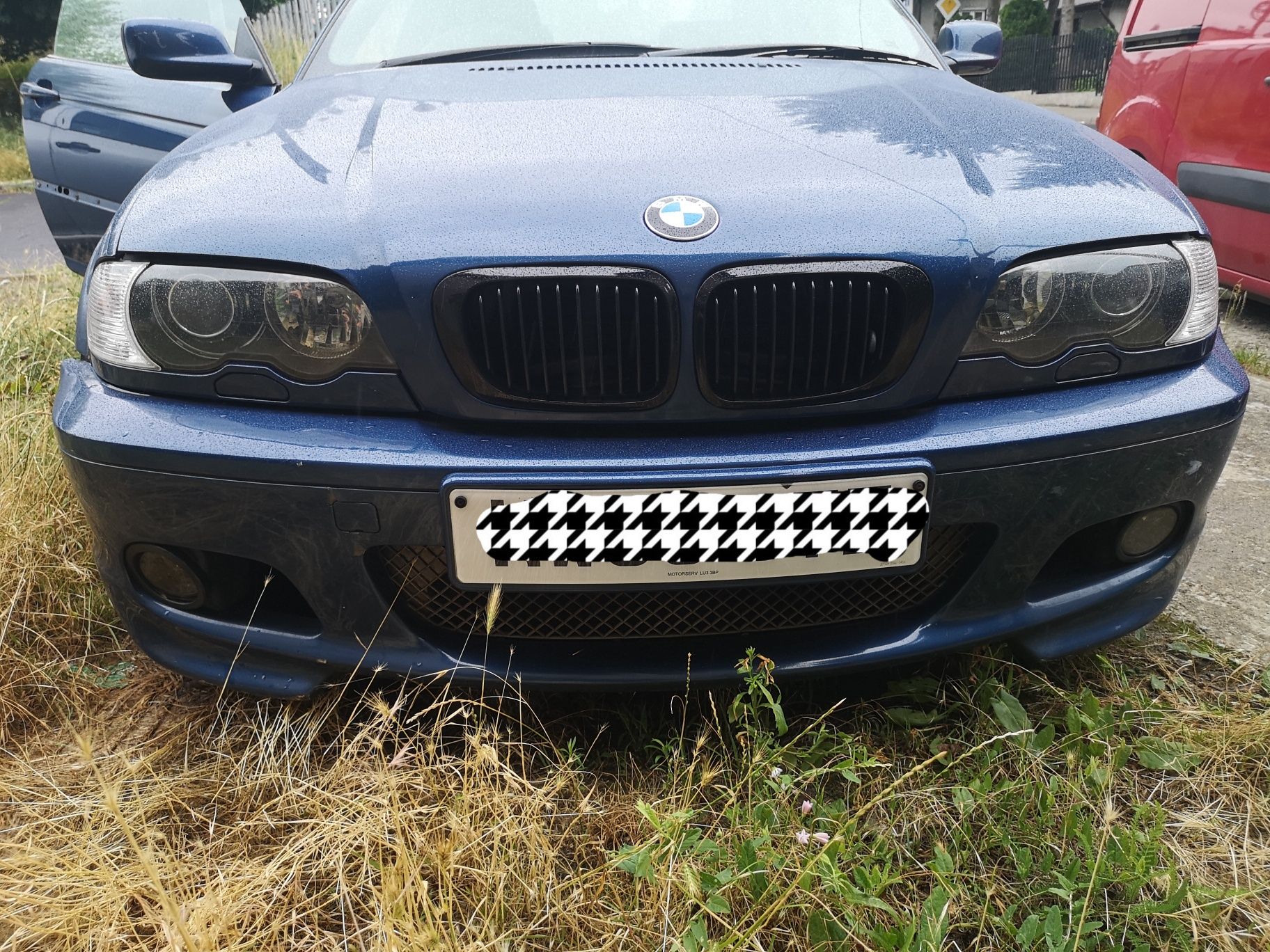Bmw e46 coupe cabrio nerki shadowline czarne czarny połysk przedlift
