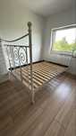 Łóżko IKEA Noresund 140x200 – stalowa rama, styl vintage, solidne!