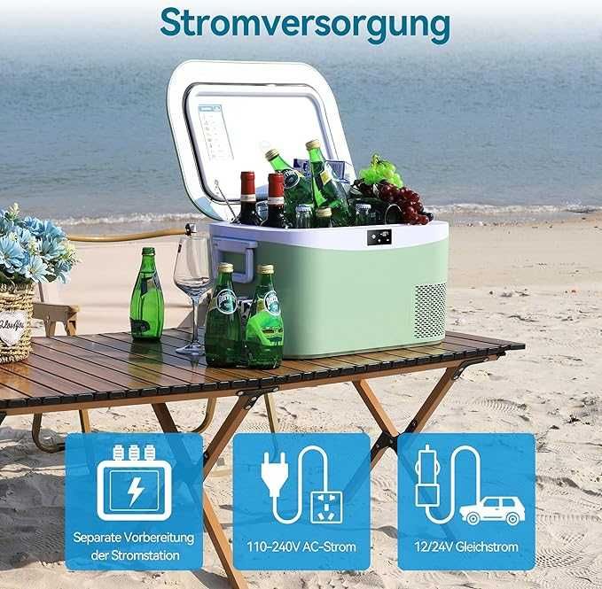 Lodówka samochodowa turystyczna 18 l jak za darmo