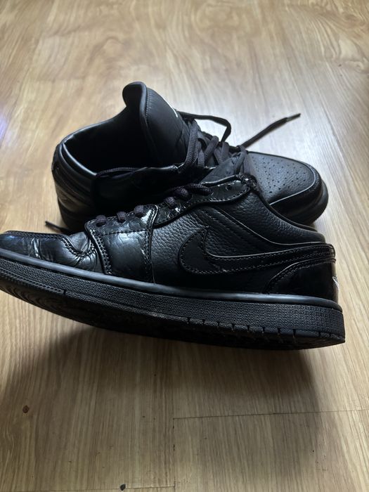 Buty Air Jordan 1 Low se „ Black Croc” rozmiar buta 36,5