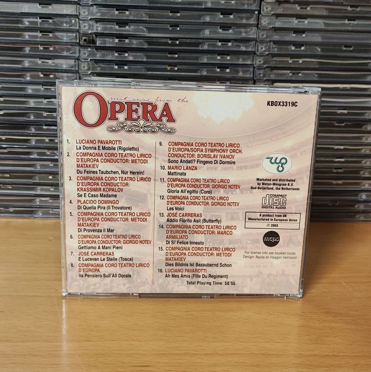 Great Arias From The Opera CD 3