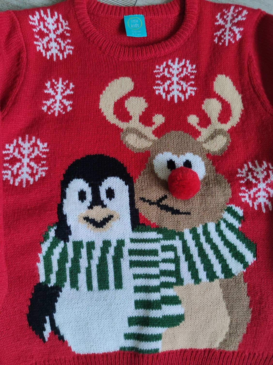 Sweter świąteczny 122