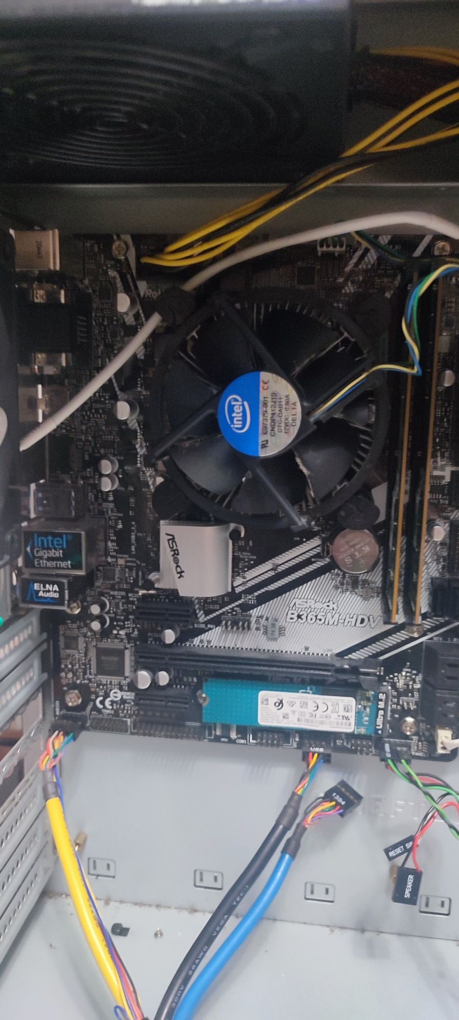 Комп'ютер Intel I5-9500/16gb ddr4/128gb m2+1tb hdd