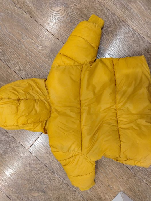 Kurtka zimowa puchowa dla niemowlaka Zara rozmiar 68