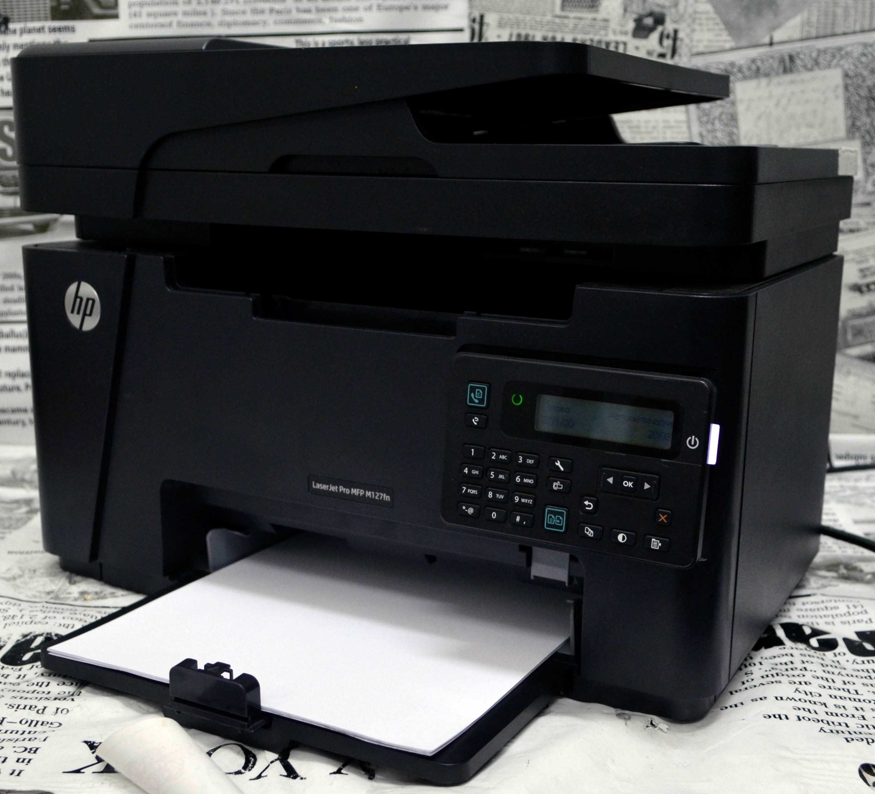 Лазерный ч/б принтер ,сканер,копир HP LaserJet  M127fn. Гарантия.