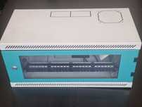 Bastidor 19″ + Switch Gigabit 16P + Patch Panel - kit completo, 50 €
