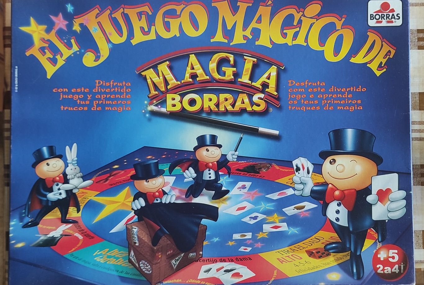 El juego mágico de magia borras