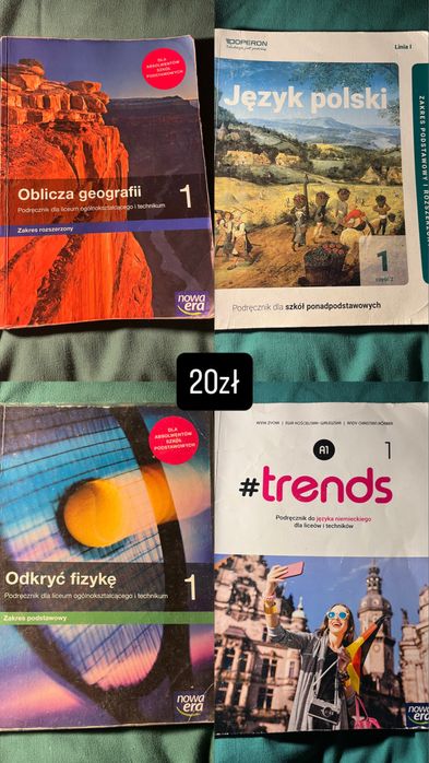 Książki liceum i technikum