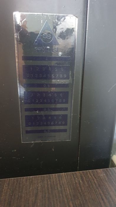 Броньований сейф SAVTRUST | Вогнестійкий, 250 кг, для дому або офісу