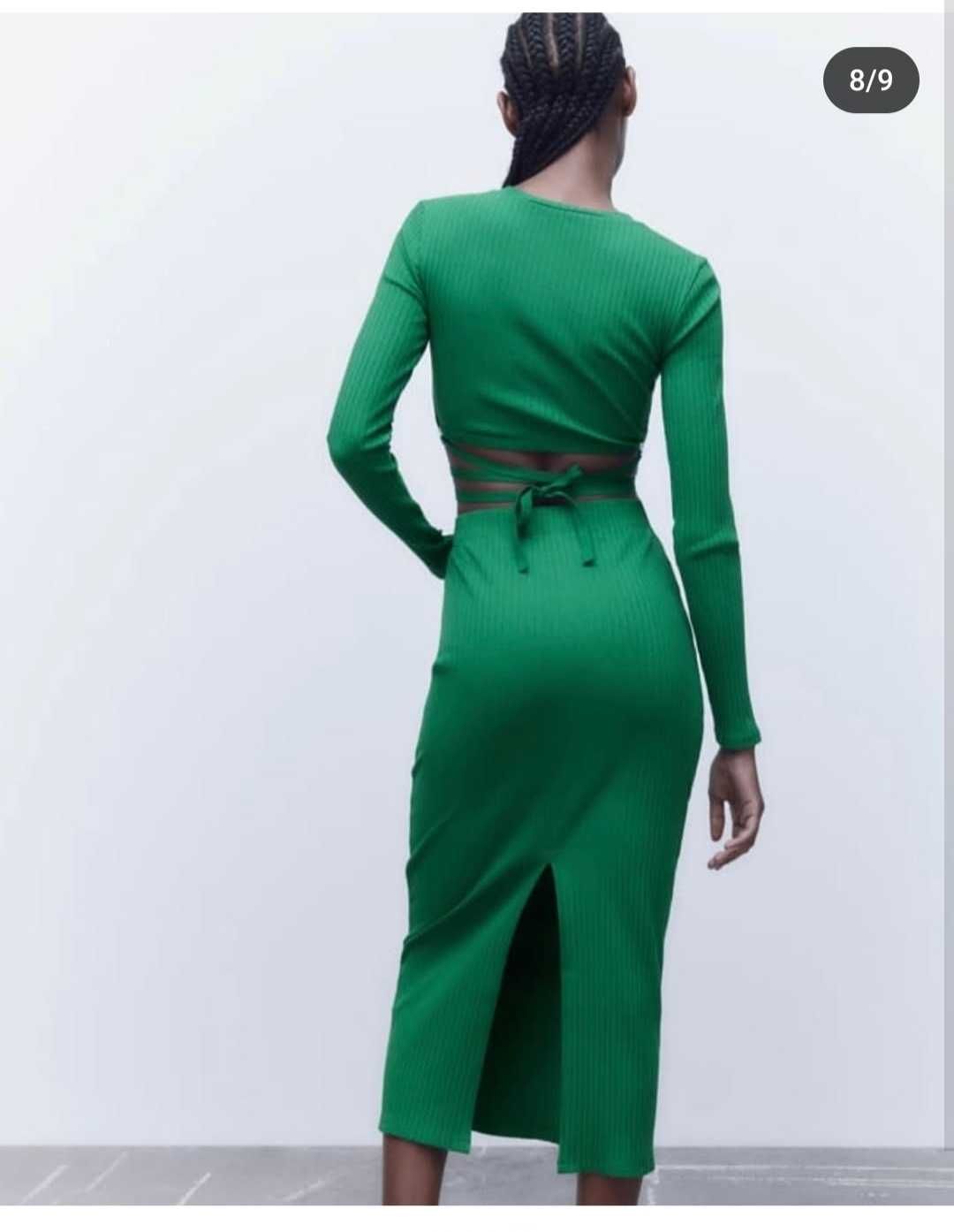Комплект  zara юбка и кофточка