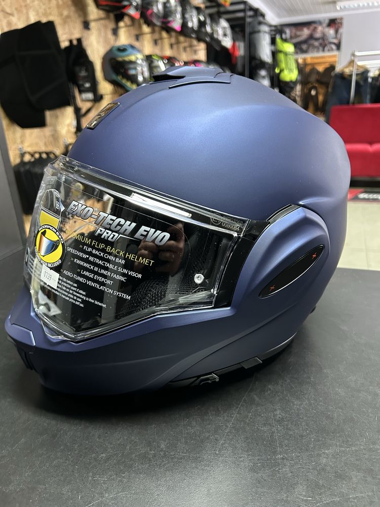 Nowy kask motocyklowy Scorpion Exo tech evo pro M, L, XL pinlock