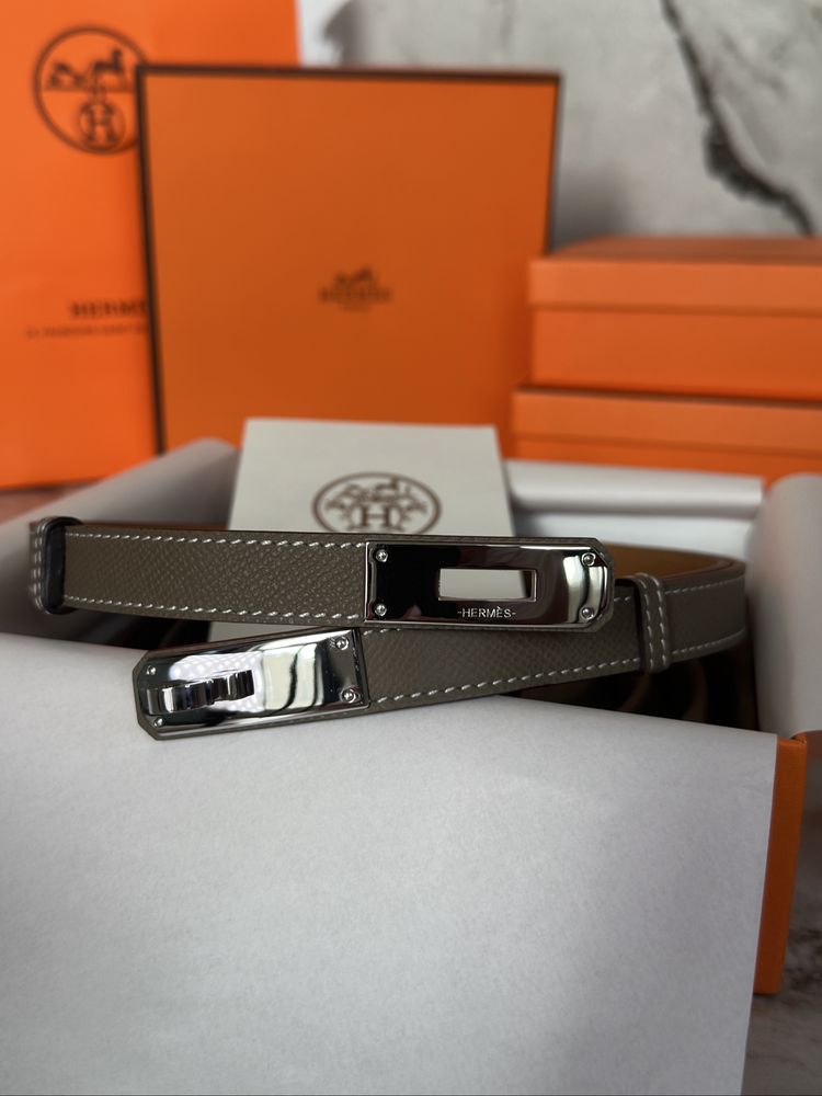 Ремінь Hermes Kelly Belt epsom, пояс ермес келлі, ремень эрмес келли