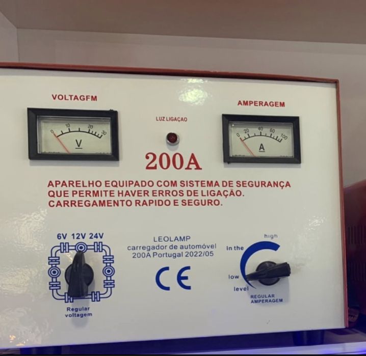 Carregador da baterias 200A