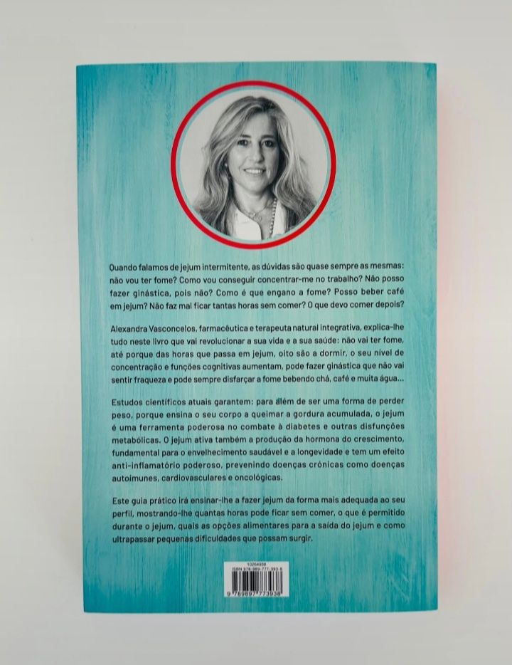 Livro O Poder do Jejum Intermitente - Alexandra Vasconcelos