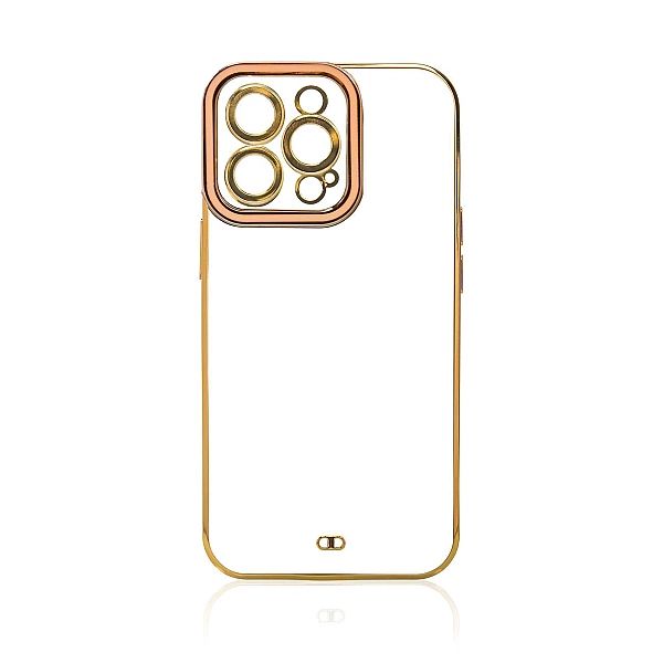 Fashion Case etui do Samsung Galaxy A12/5G żelowy pokrowiec ze złotą r