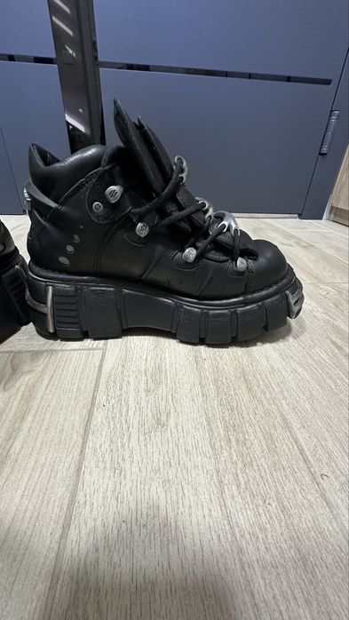 Кроссовки кожаные new rock m-106-s1 оригинал 41 размер