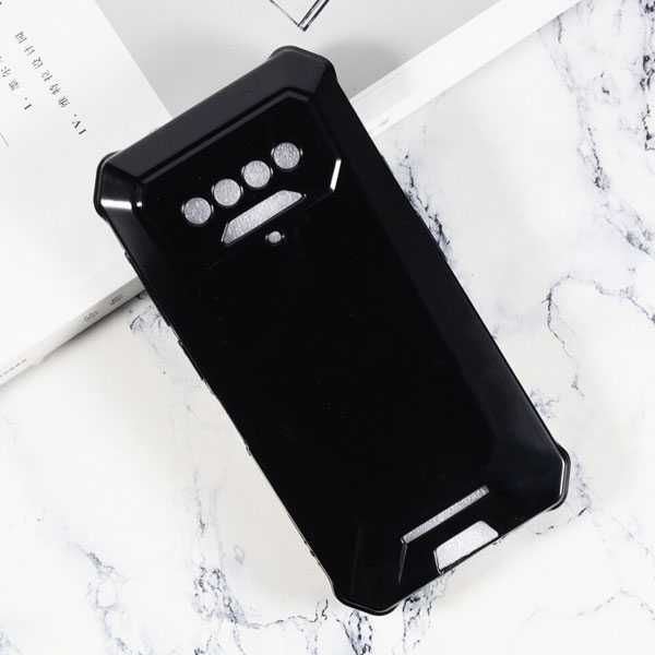 Силиконовый чехол для  Oukitel F150 B2021 черный и прозрачный чохол