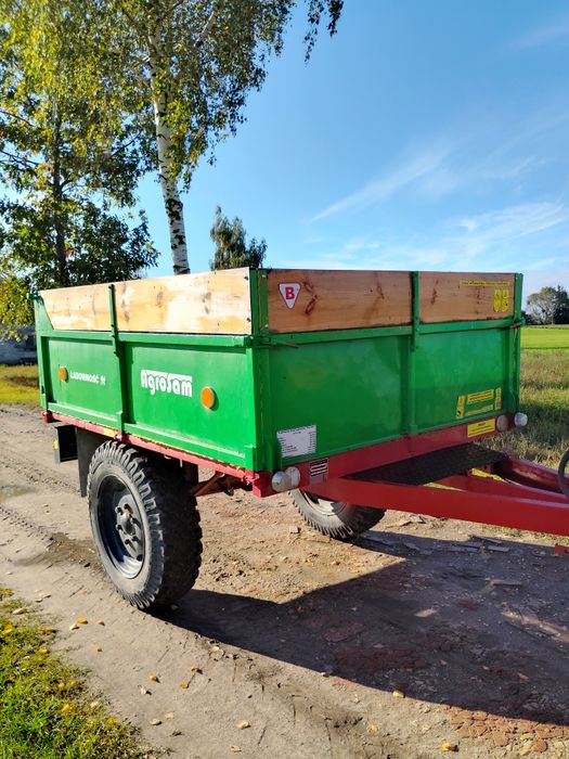 Przyczepa jednoosiowa / zamiana